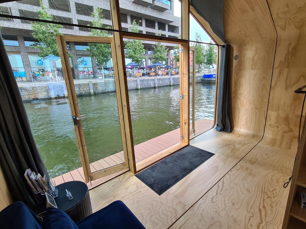 Wikkelboats At Floating Rotterdam Rijnhaven Villa Exterior photo