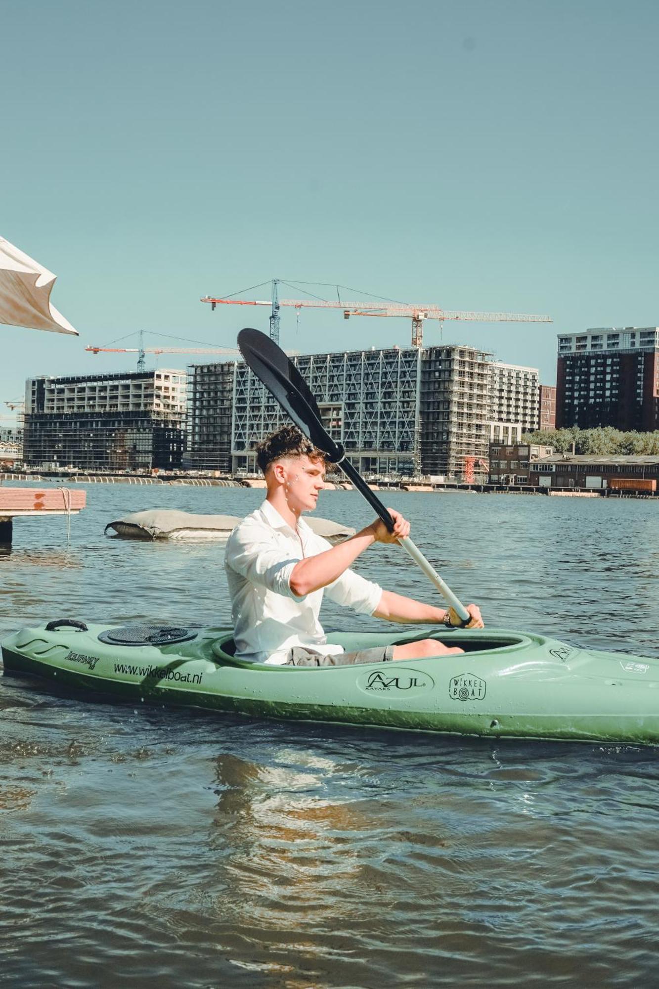 Wikkelboats At Floating Rotterdam Rijnhaven Villa Exterior photo