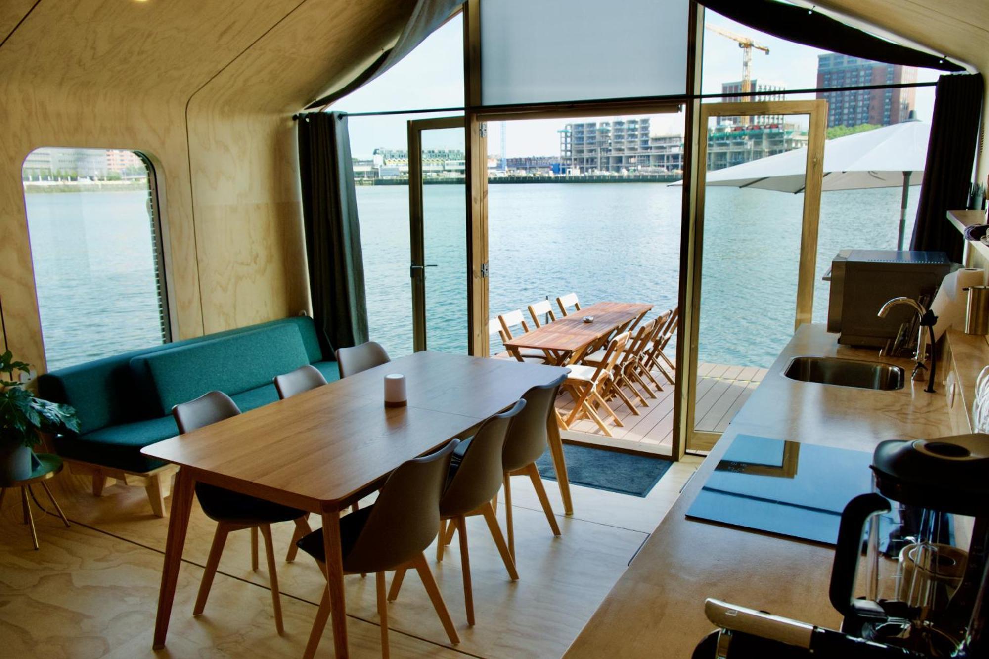 Wikkelboats At Floating Rotterdam Rijnhaven Villa Exterior photo